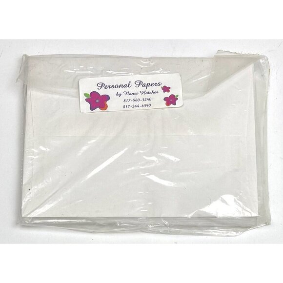 12pk Custom Fill-in-the-Blank Thank You Cards & Envelopes From KELLY NIP NEW - Picture 2 of 2